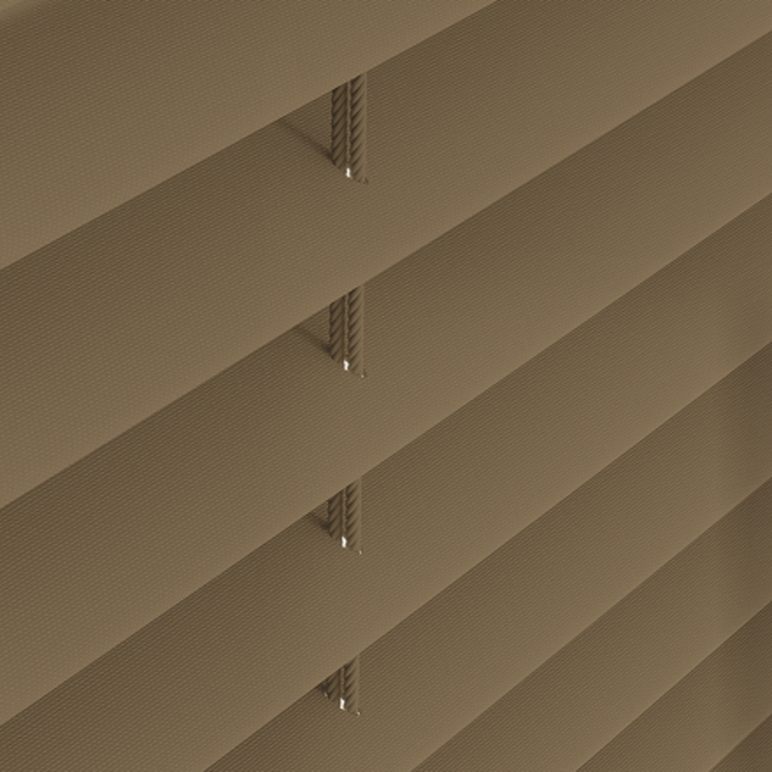 plisségordijn Premium Lichtbruin