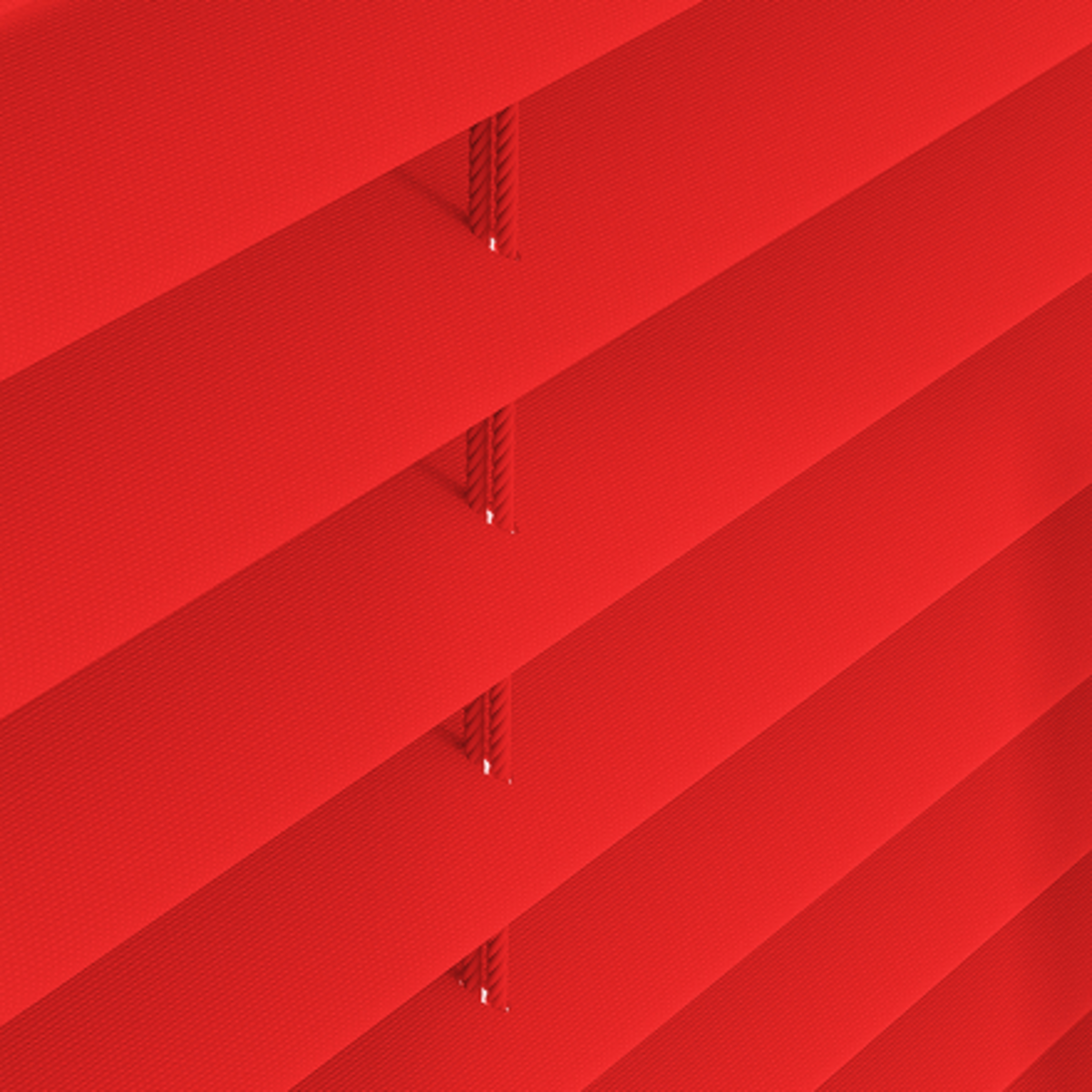 plisségordijn Premium Rood