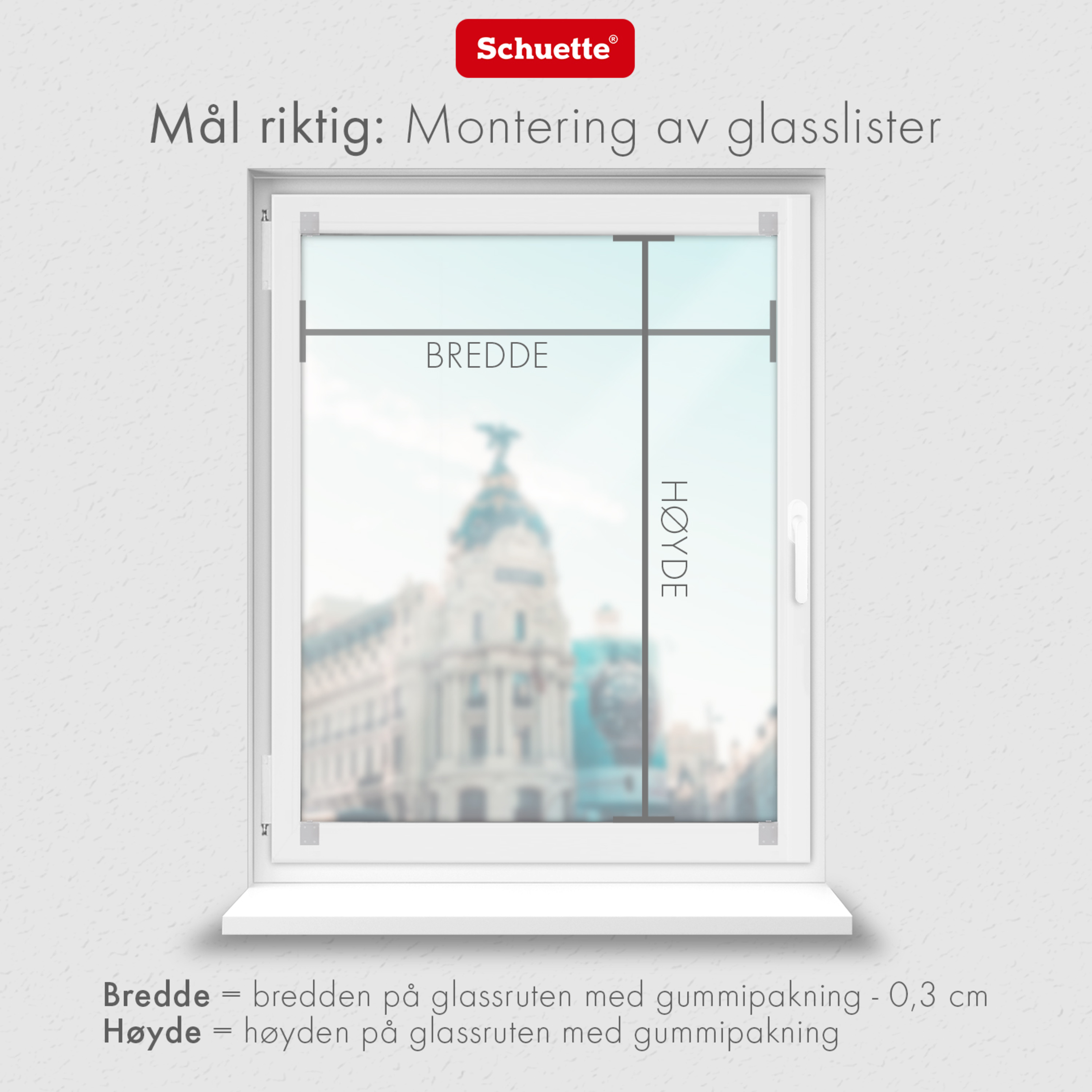 Hvordan måle for plisségardin for liming på innvendig ramme