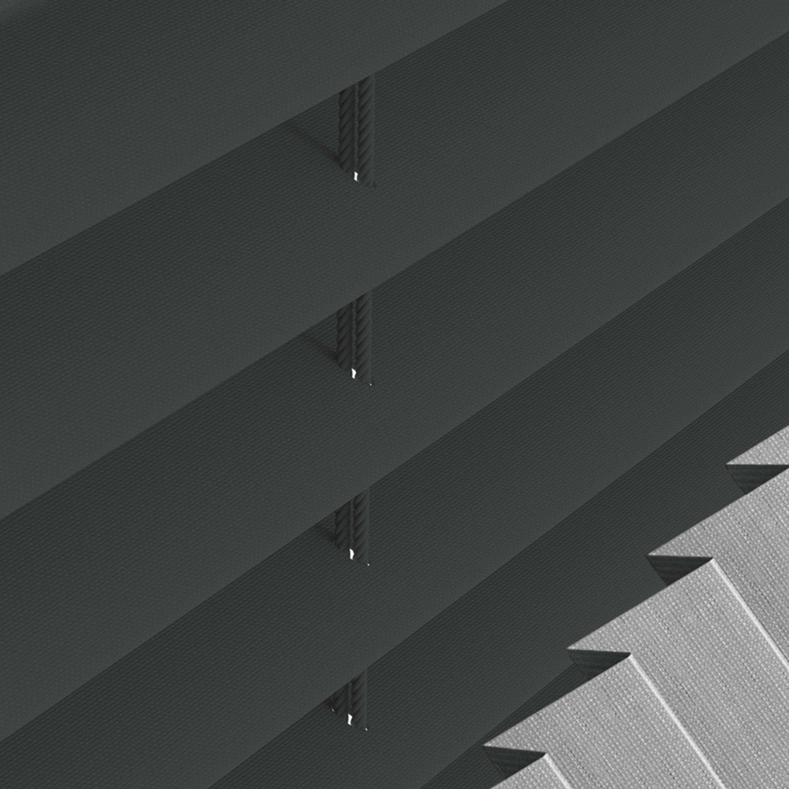 Estores plisados Thermo Gris