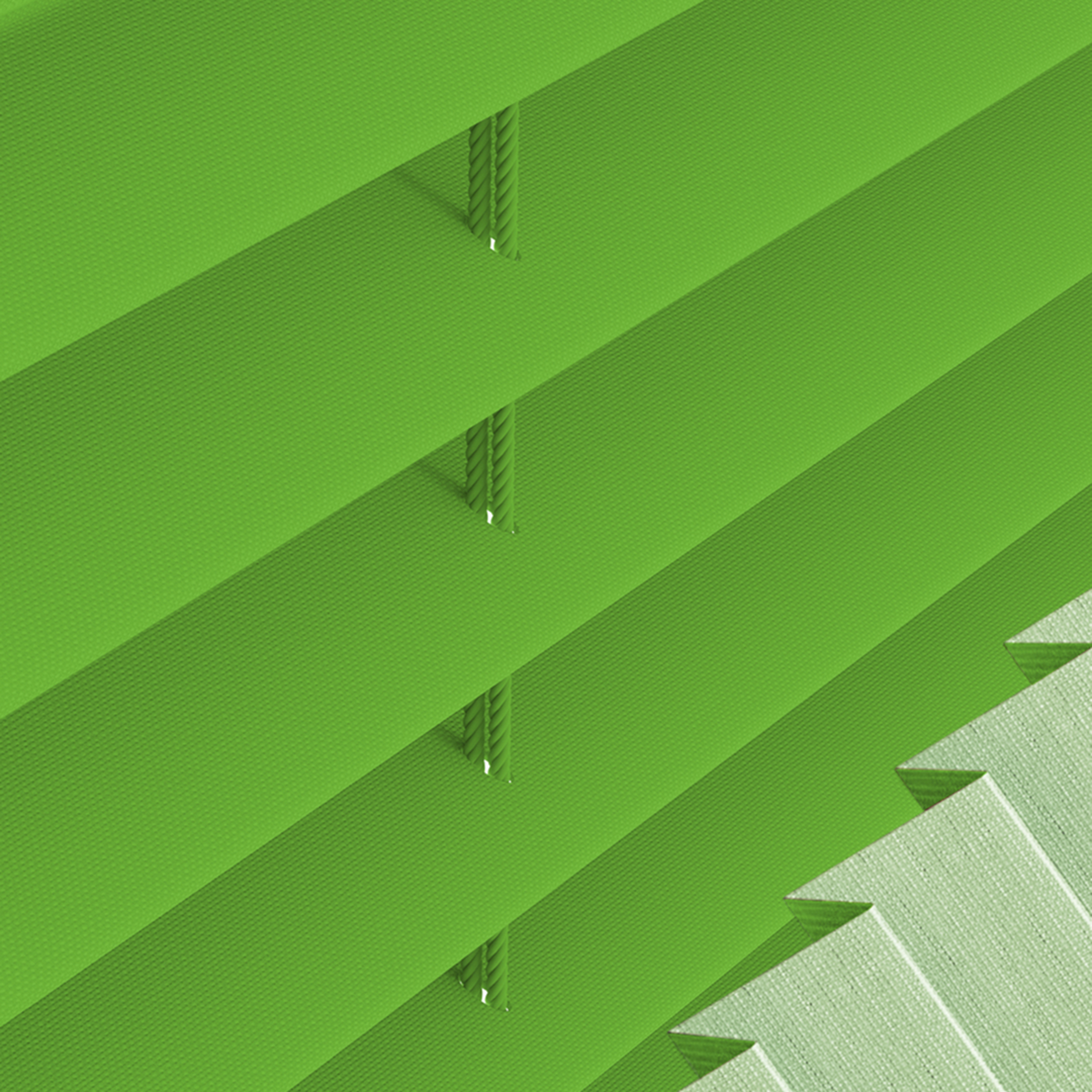 Estores plisados Thermo Verde