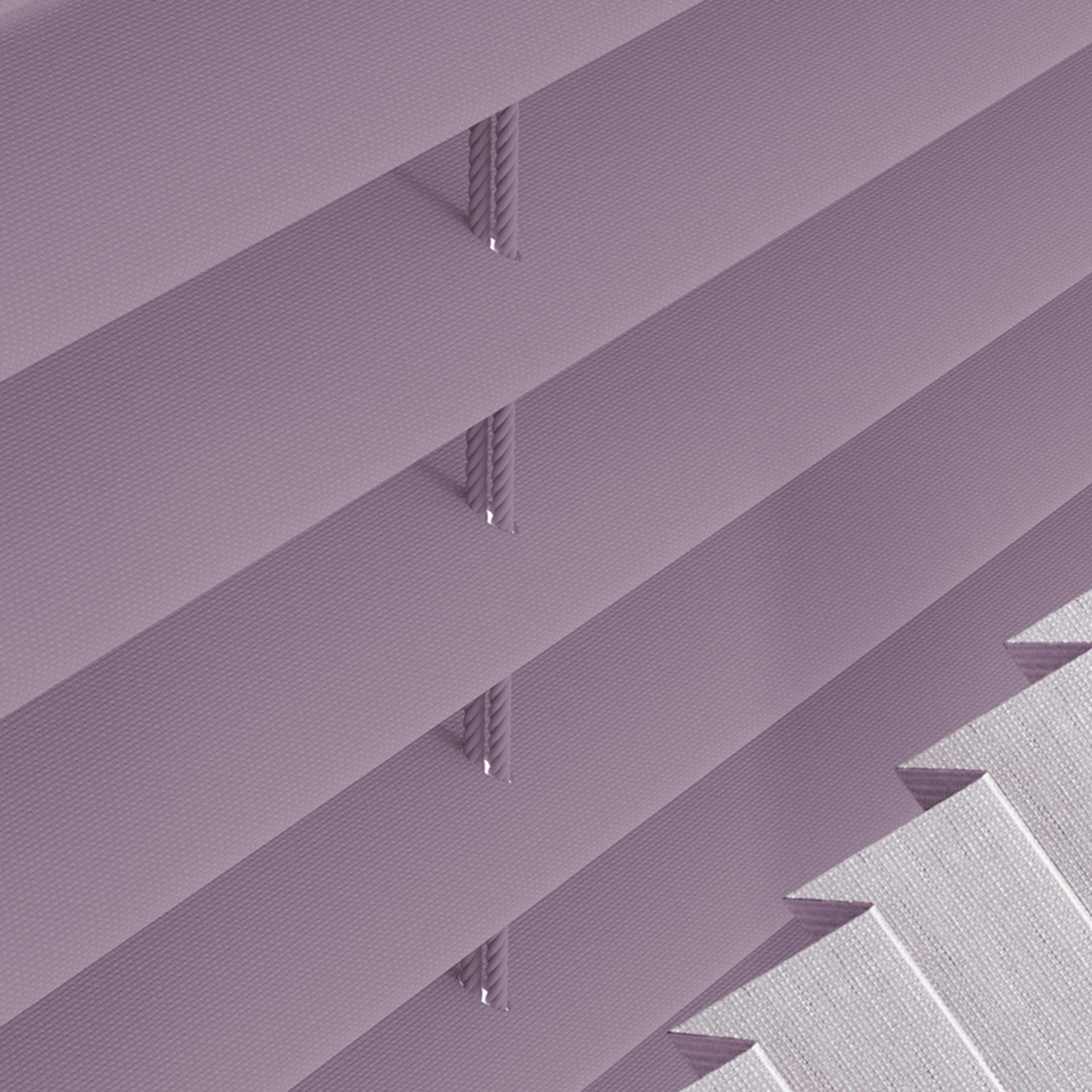 Thermo pleated blind Purple