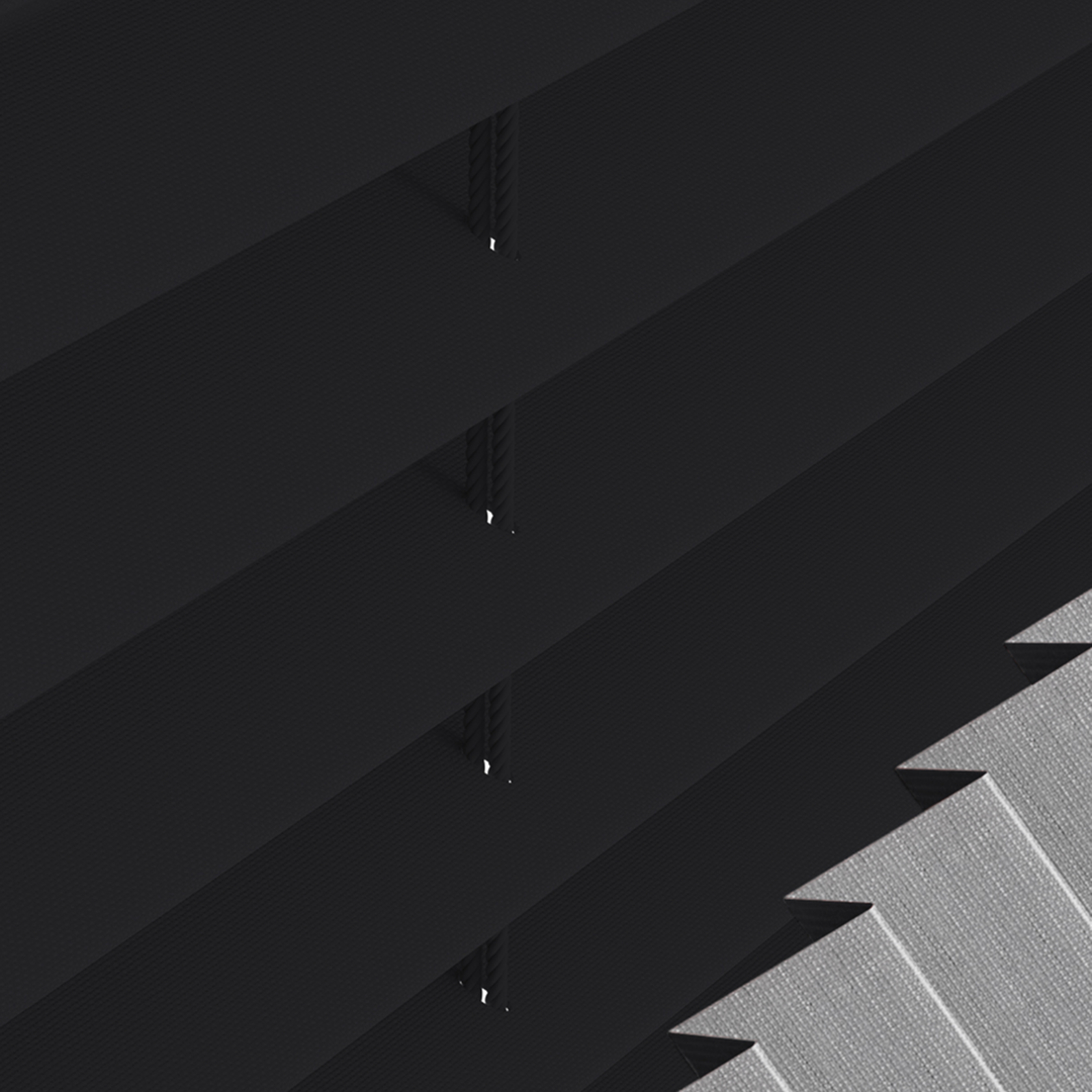 Store plissé Thermo Noir