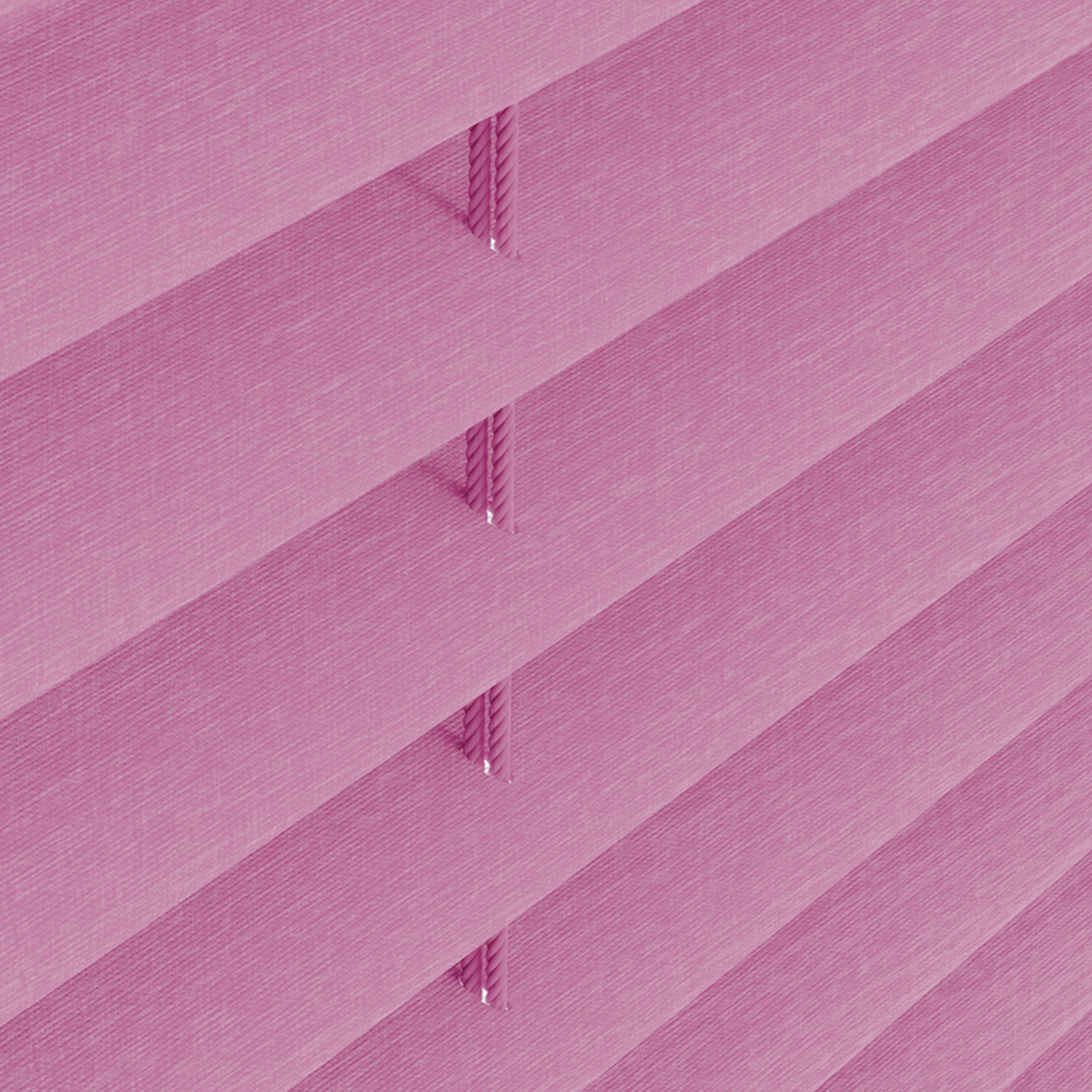 Melange Plissee Rosa