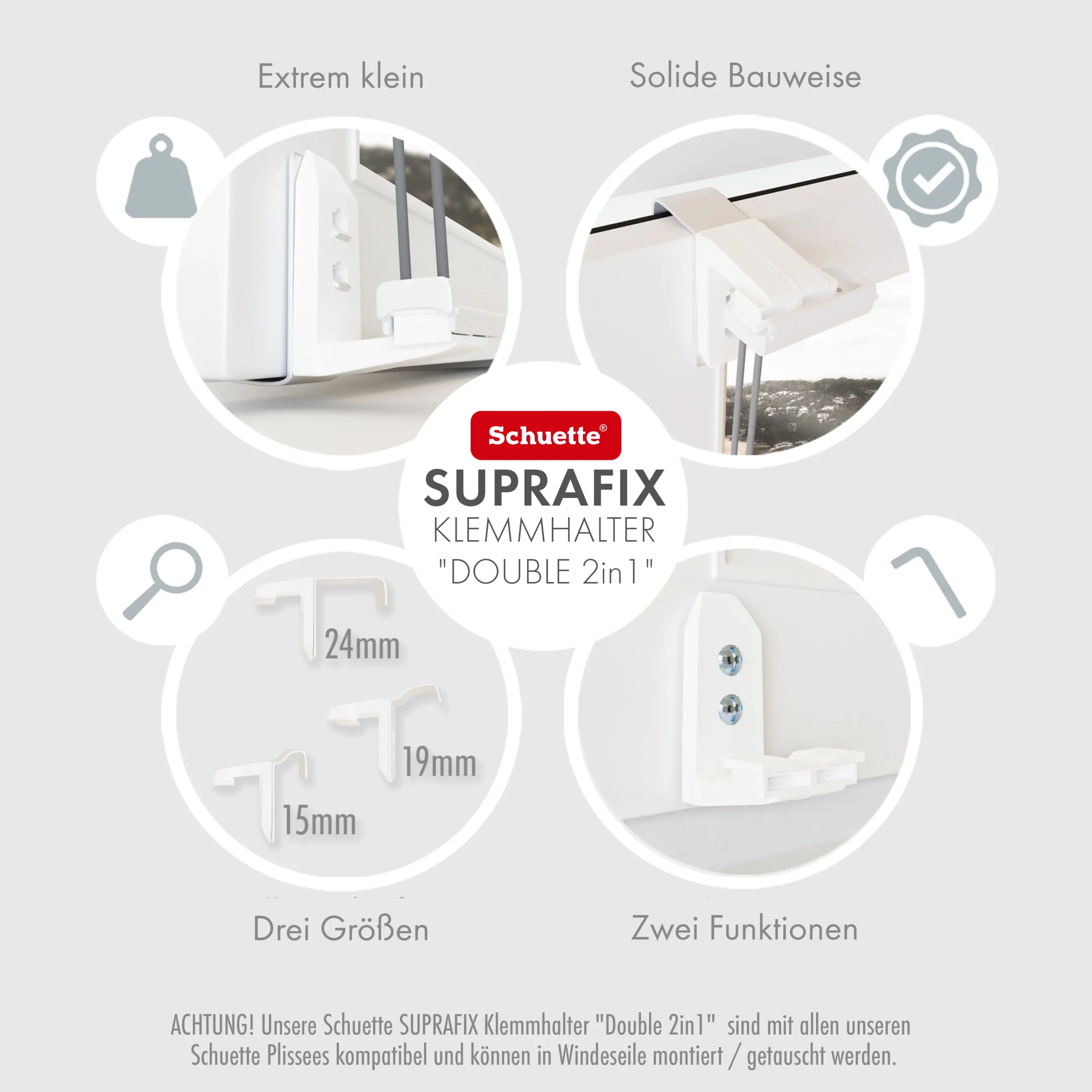 schuette double klemmträger