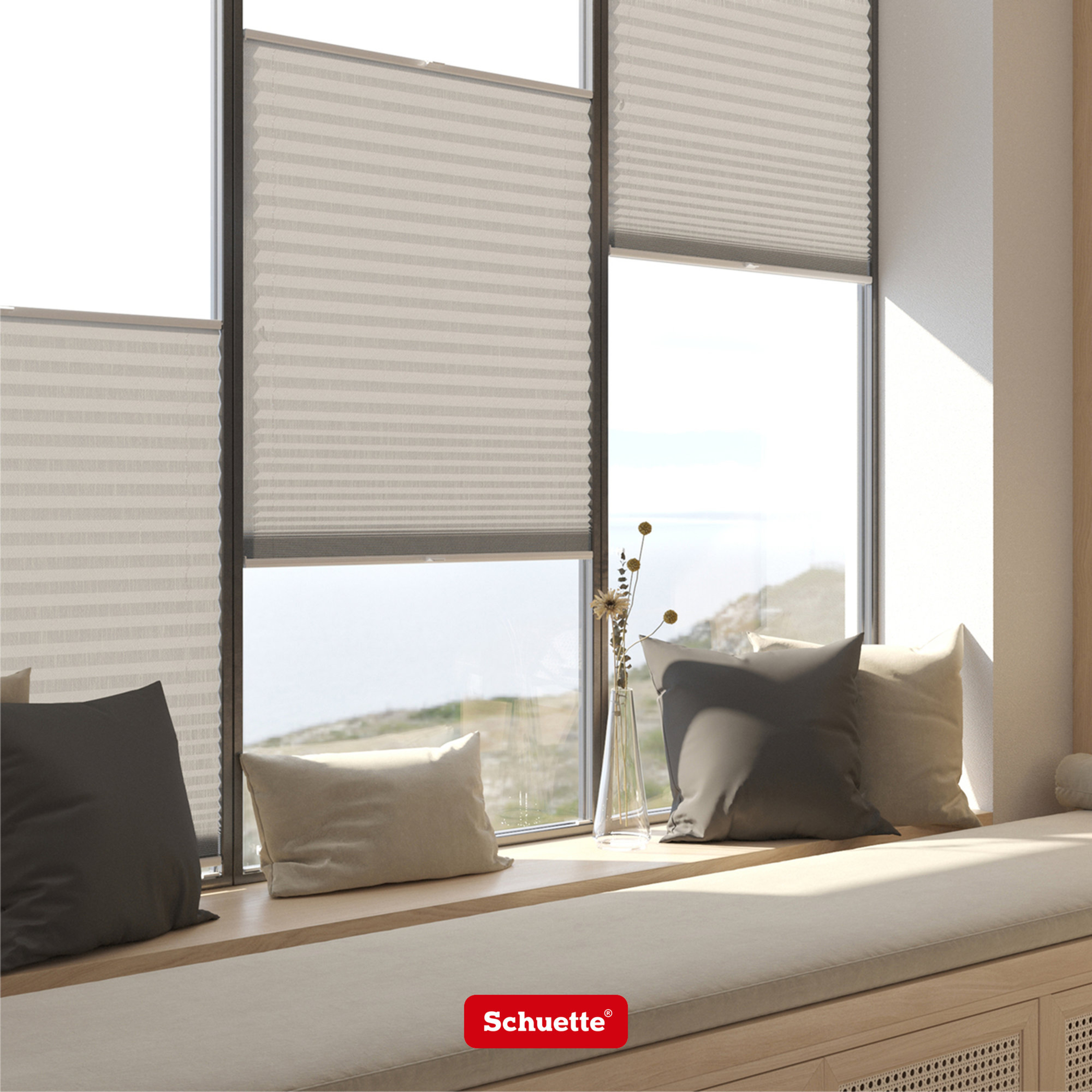 plissee zum kleben auf fensterscheibe oder innenrahmen