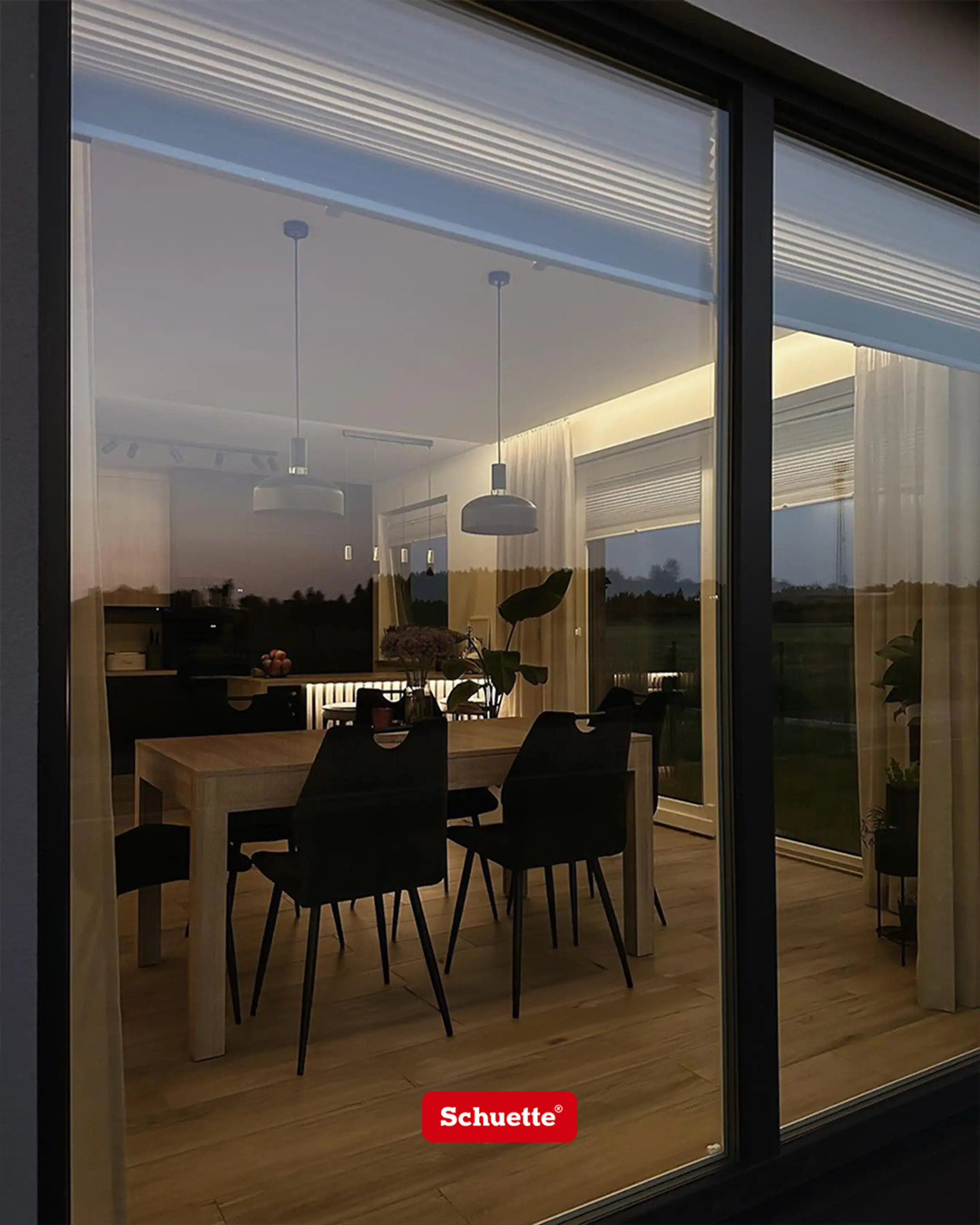 wie plissees zum kleben befestigen