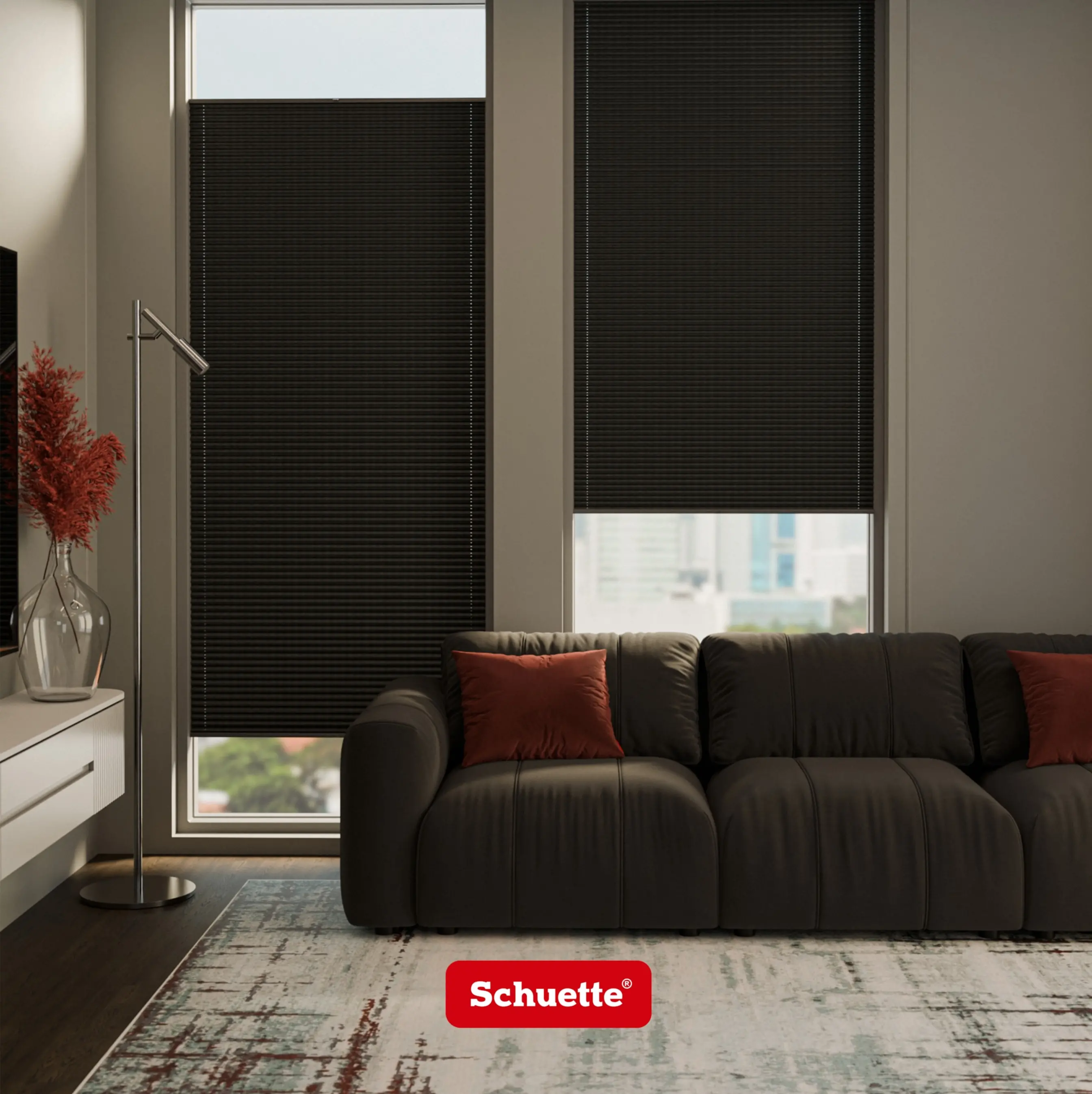 schuette plissees für balkon