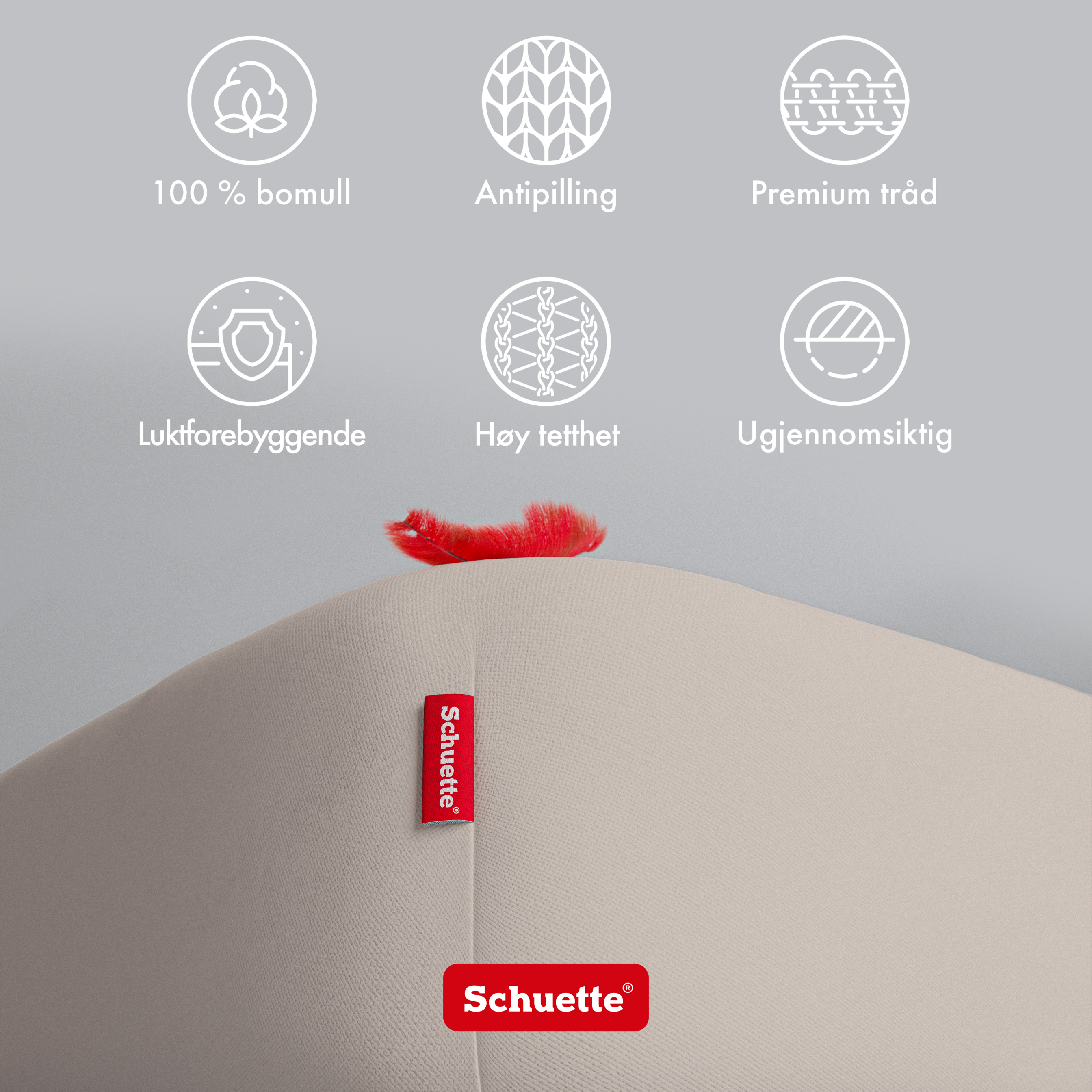 Schuette® Topper Spannbettlaken • 100 x 200 • Wow! Kollektion: Vanilla & Co. (Beige) • 100% Superfluff Baumwolle, Blickdicht, Faltenfrei • mit Rundumgummi • Matratzenhöhe bis 15 cm