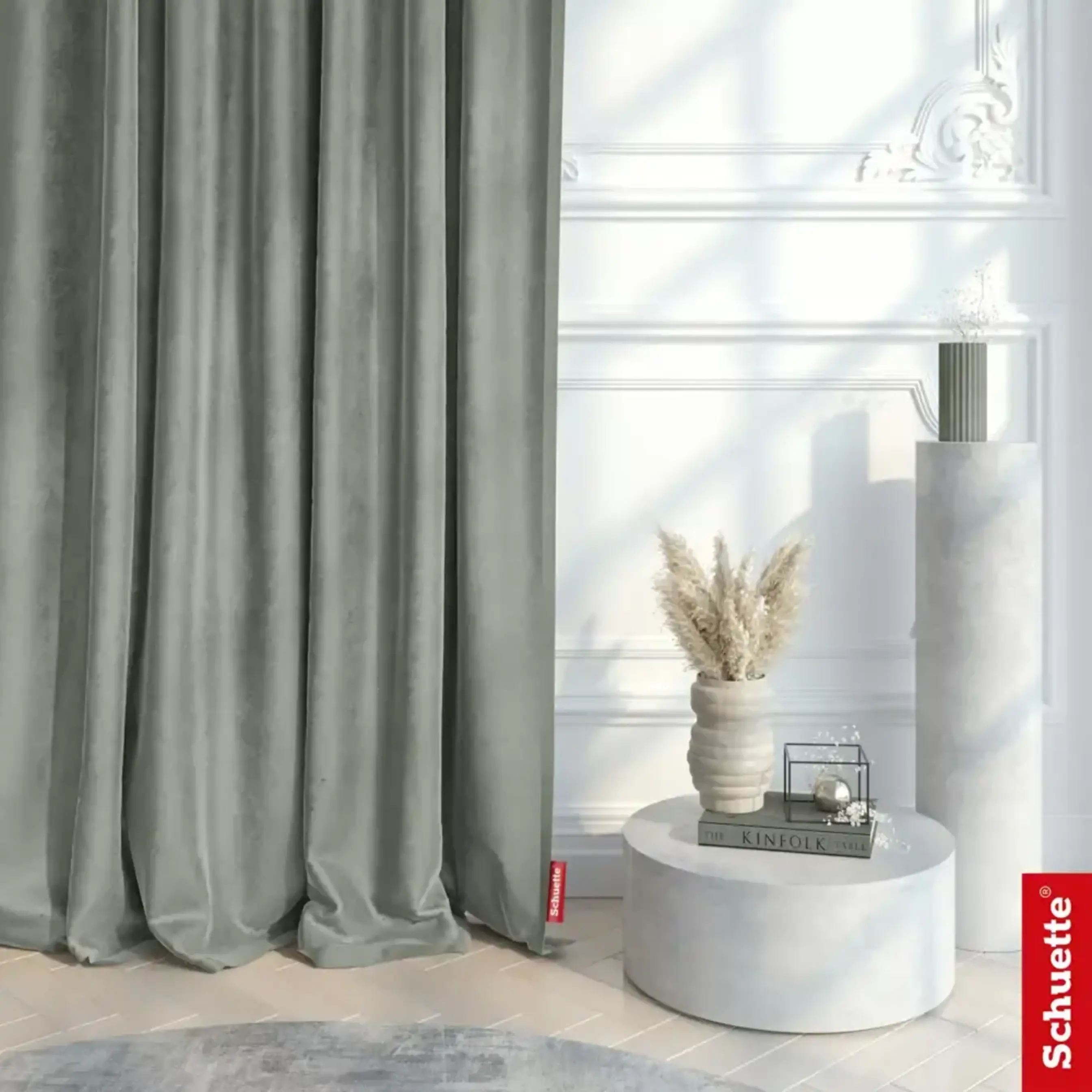 rideau gris Umber Gray