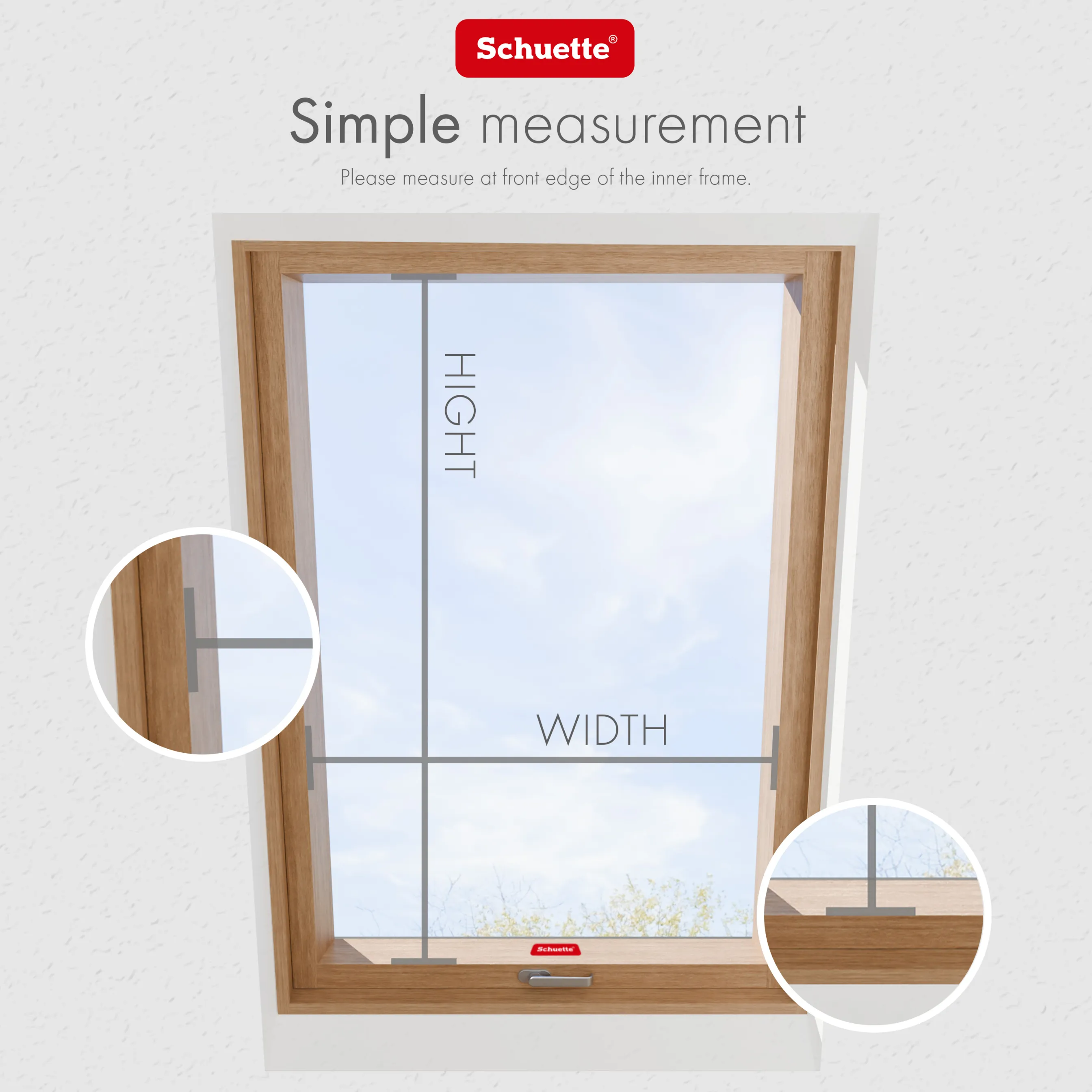 Schuette® Dachfenster Plissee nach Maß • Melange Kollektion: Mint Ice Cream (Grün) • Profilfarbe: Weiß