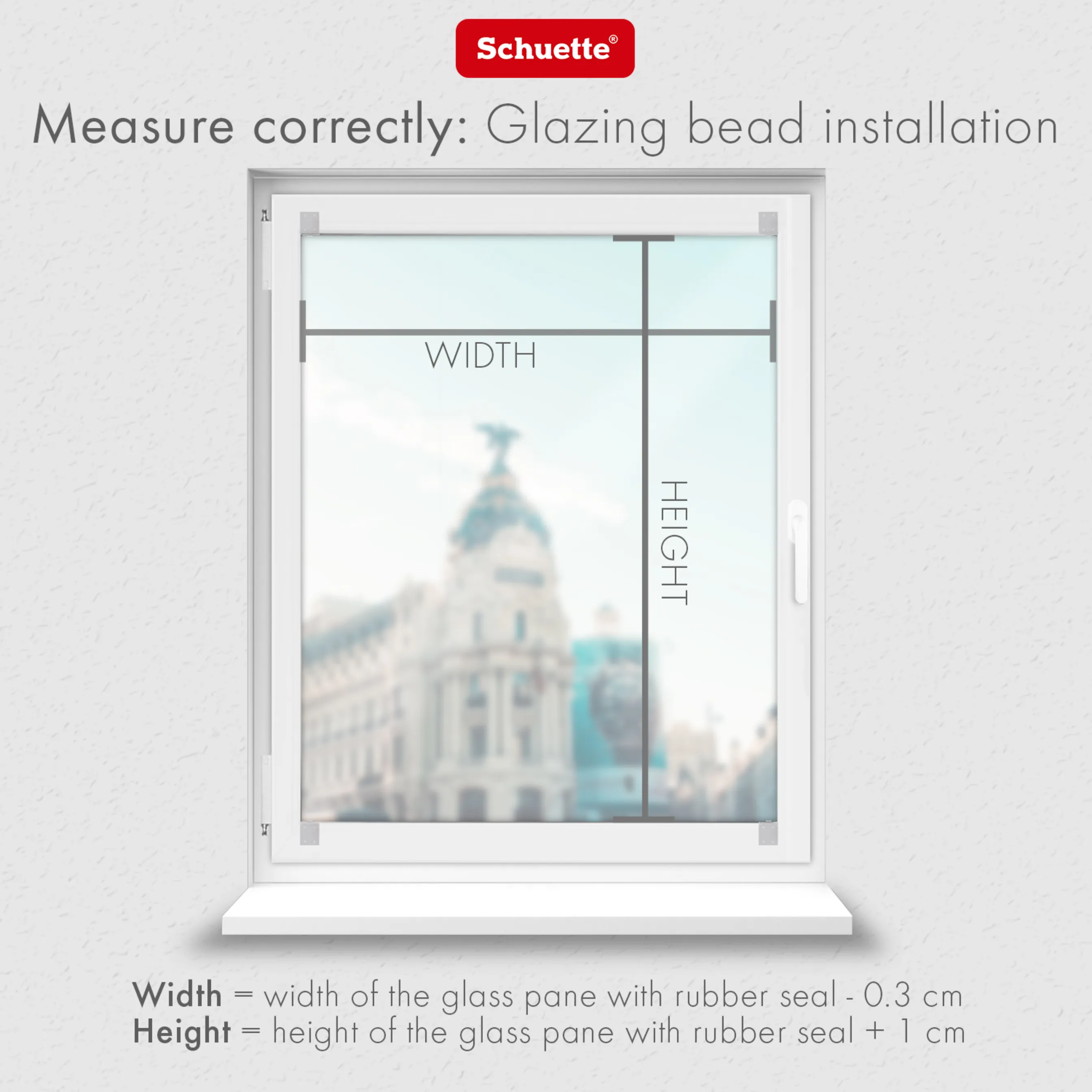 Schuette® Wabenplissee ohne Bohren nach Maß • Klebehalter & Schraubhalter 2in1 Set "Letsbond" • Honey Kollektion: Moonlight (Weiß) • Profilfarbe: Weiß