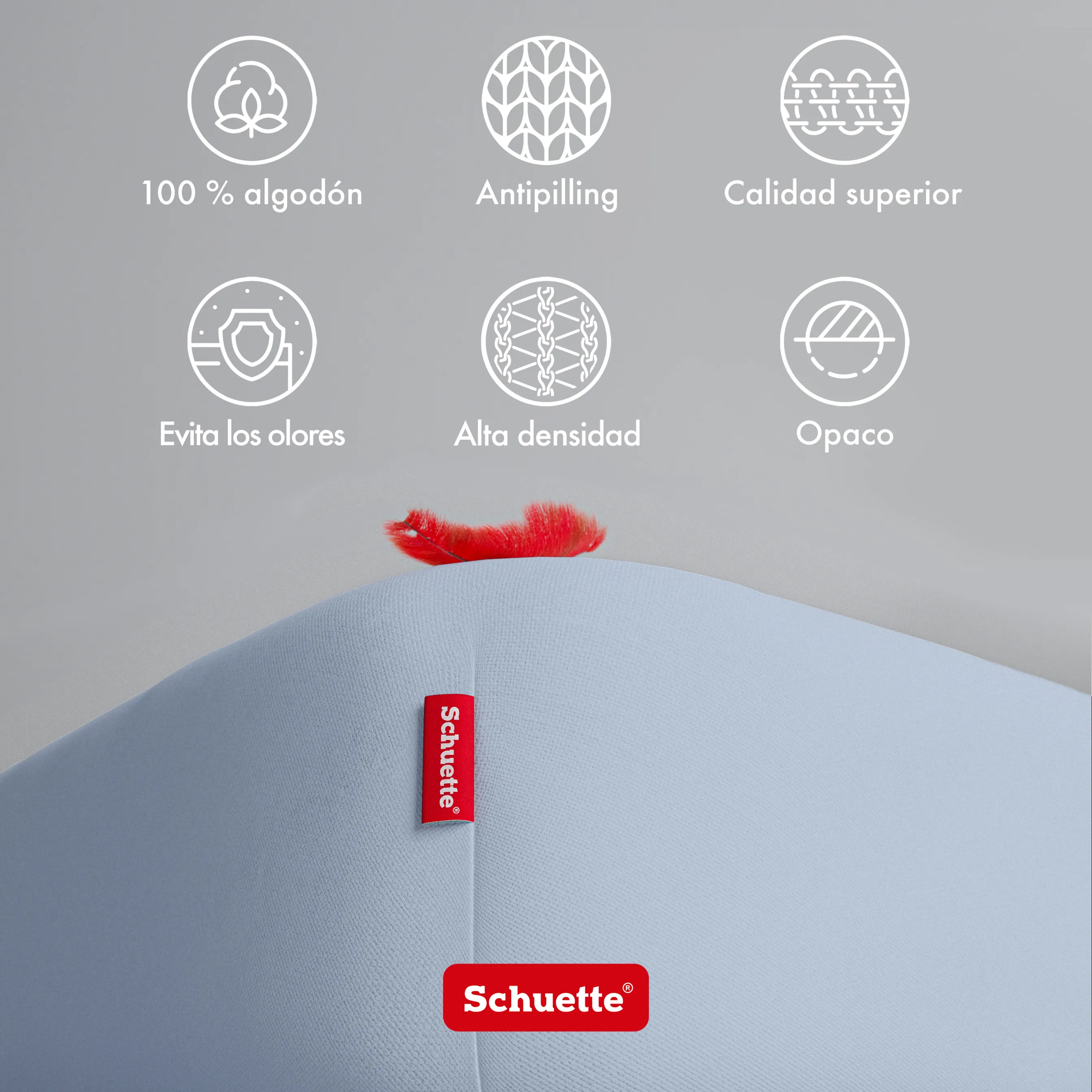 Schuette® Topper Spannbettlaken • 60 x 120 • Wow! Kollektion: Blue It Away (Pastellblau) • 100% Superfluff Baumwolle, Blickdicht, Faltenfrei • mit Rundumgummi • Matratzenhöhe bis 10 cm