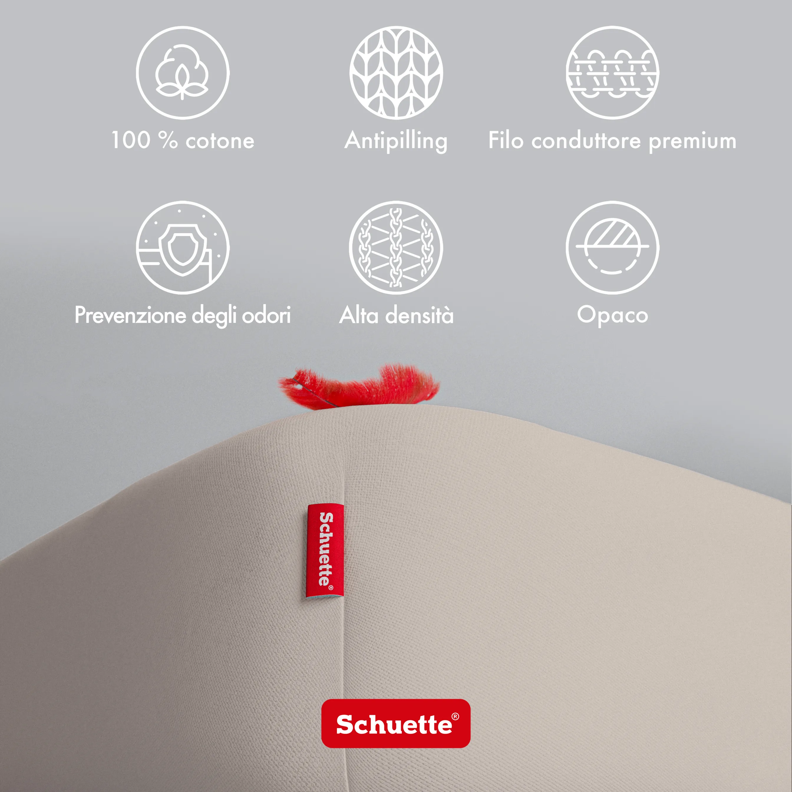 Schuette® Spannbettlaken • 100 x 200 • Wow! Kollektion: Vanilla & Co. (Beige) • 100% Superfluff Baumwolle, Blickdicht, Faltenfrei • mit Rundumgummi • Matratzenhöhe bis 35 cm