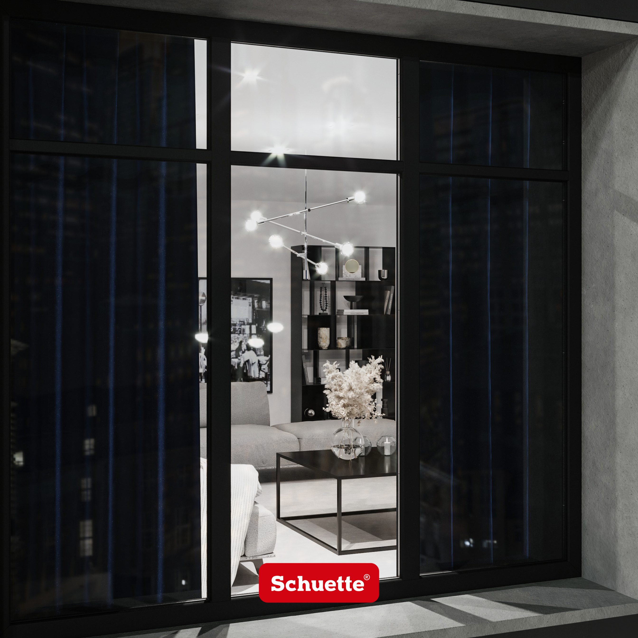 Schuette® Verdunkelungs-Vorhang Gardine mit Ösen nach Maß ● Millenium Velvet Kollektion: Isle of Pines (Dunkelgrün) ● 1 Stück ● Knitterfrei Pflegeleicht Thermo Blickdicht & stark Abdunkelnd