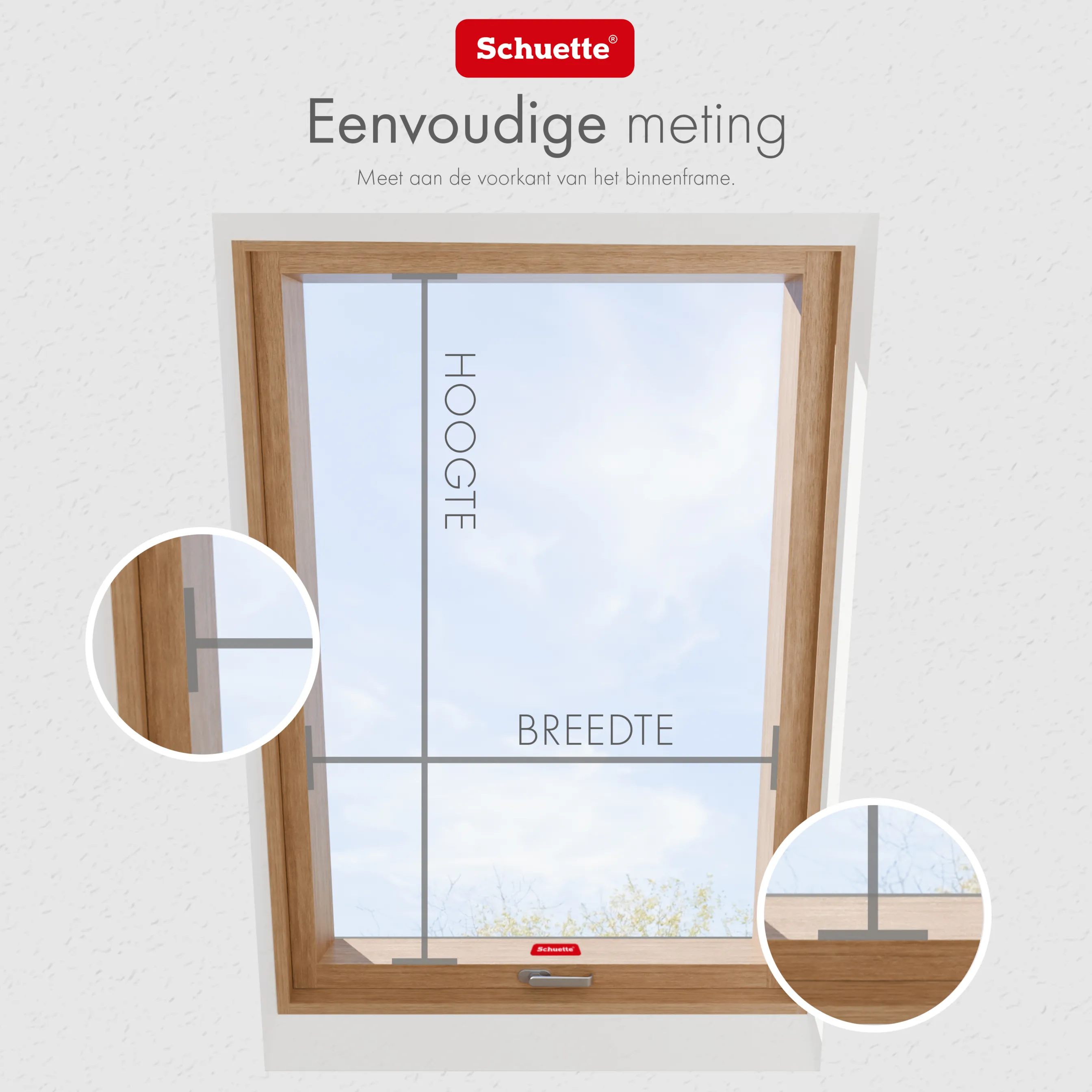 Schuette® Dachfenster Plissee nach Maß • Premium Kollektion: Rocky Mountain (Graphit) • Profilfarbe: Weiß