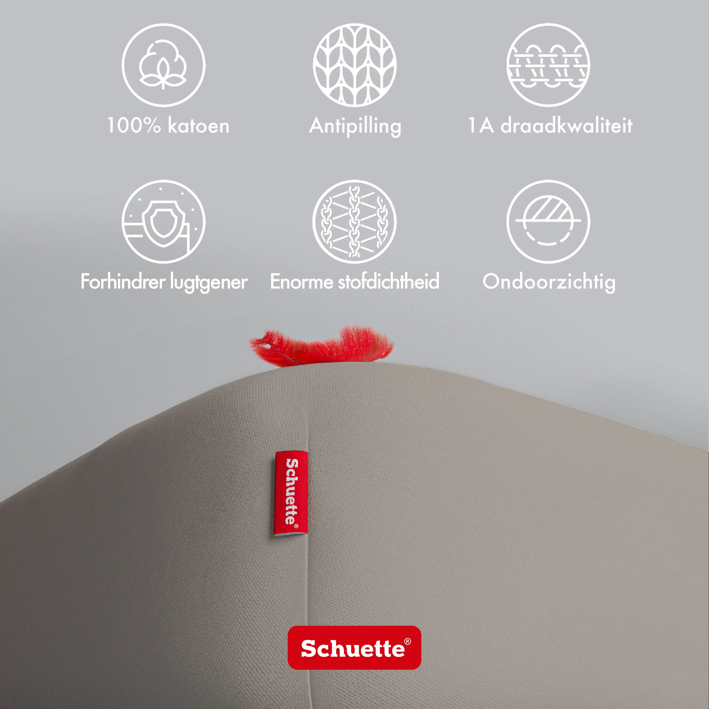 Schuette® Topper Spannbettlaken • 200 x 200 • Wow! Kollektion: Mocha Mia! (Cappuccino) • 100% Superfluff Baumwolle, Blickdicht, Faltenfrei • mit Rundumgummi • Matratzenhöhe bis 10 cm