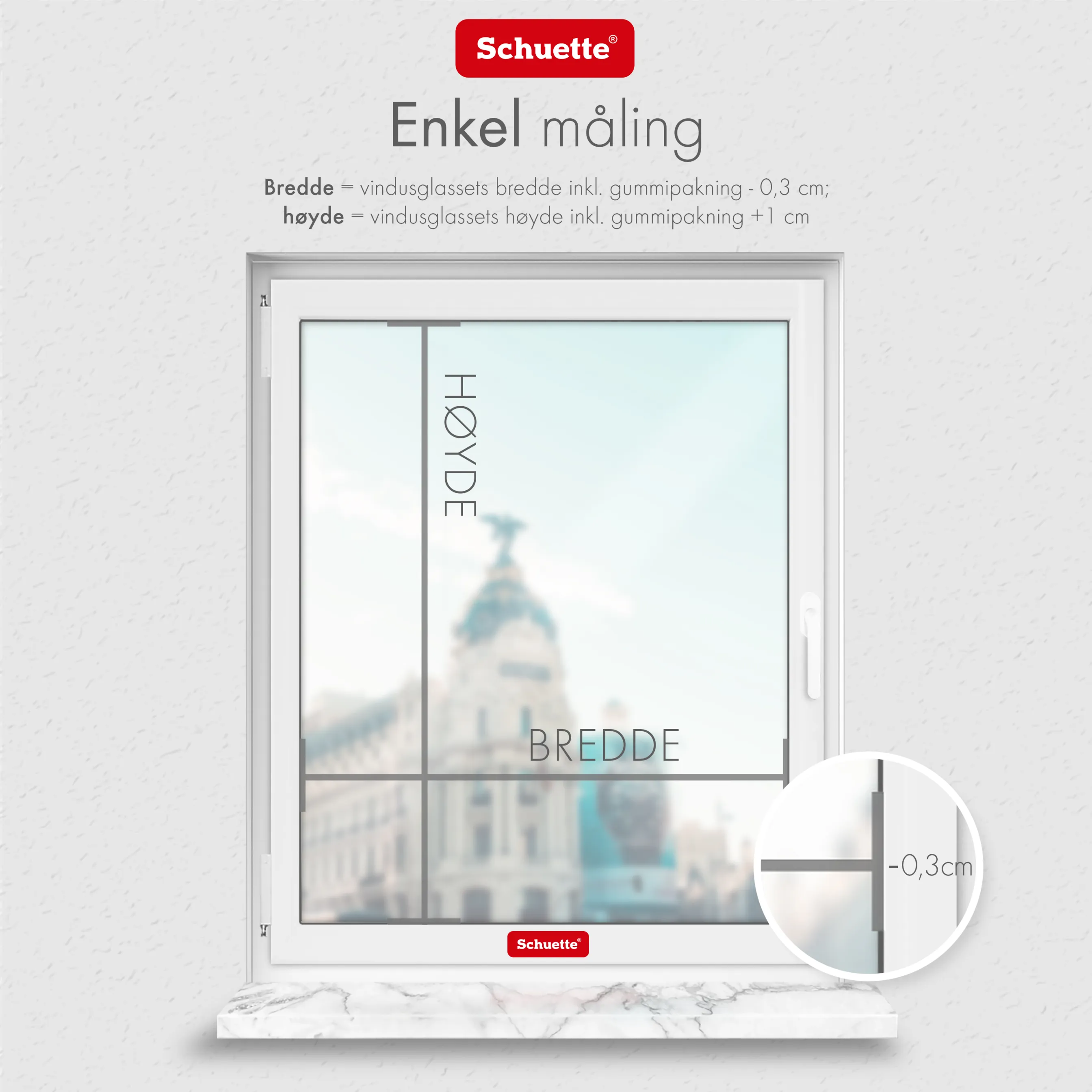 Schuette® Plissee mit Bohren nach Maß • Suprafix Halterungen “Mit Bohren” • Dolomite Kollektion: Storm Gray (Grau) • Profilfarbe: Eiche