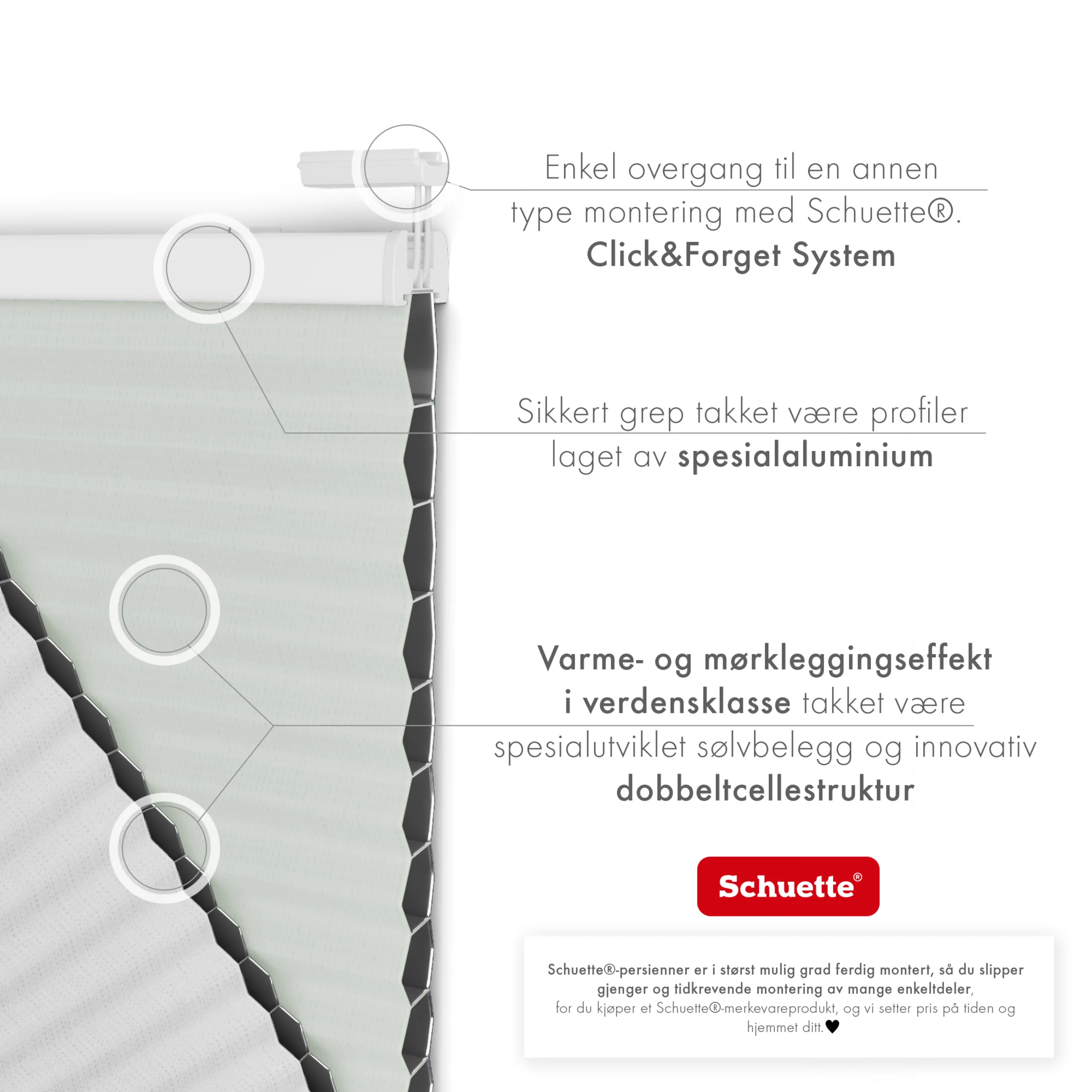 Schuette® Dachfenster Wabenplissee nach Maß • Honey Kollektion: Tinkerbell Twinkle (Pastellgrün) • Profilfarbe: Walnuss