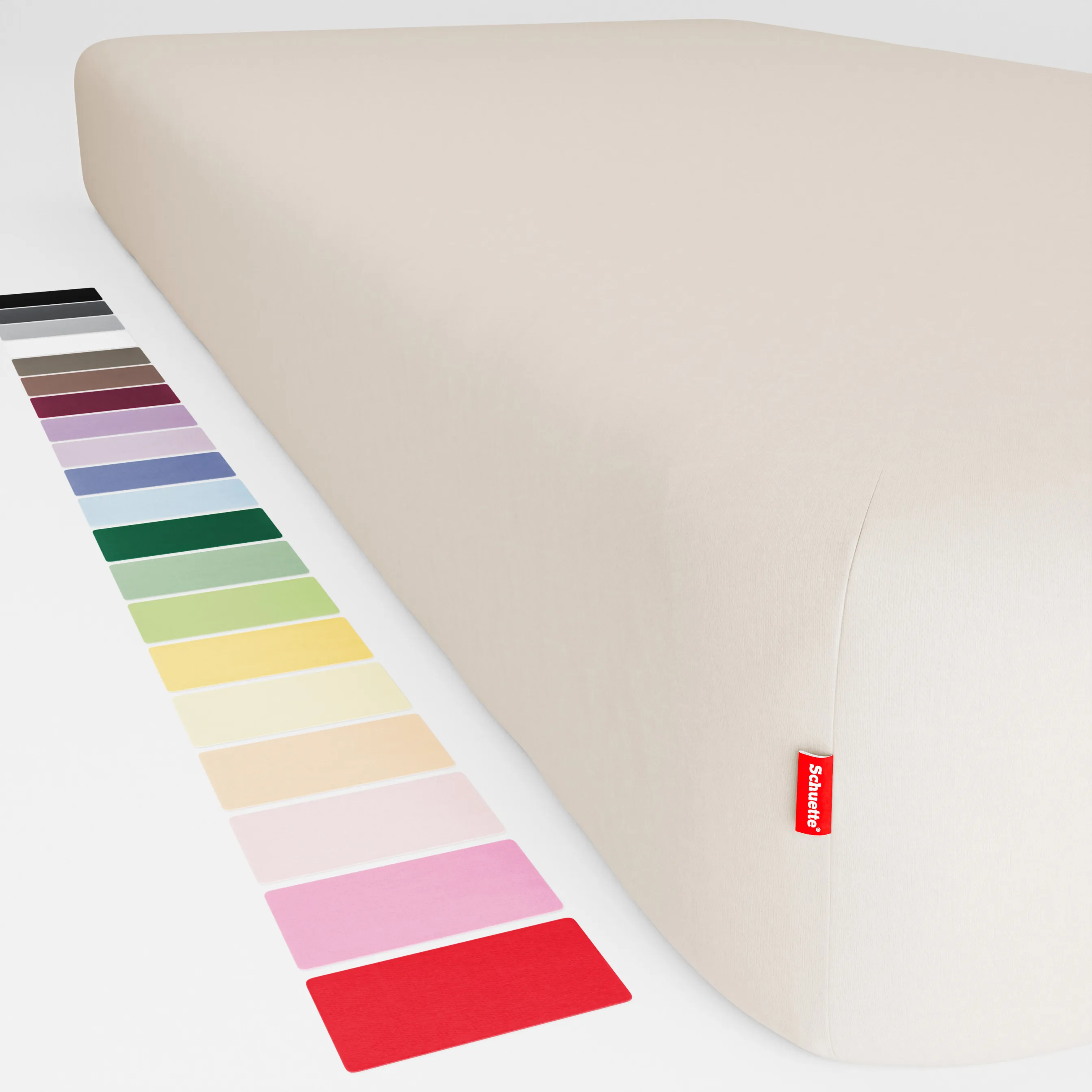 Schuette® Topper Spannbettlaken • 70 x 140 • Wow! Kollektion: Vanilla & Co. (Beige) • 100% Superfluff Baumwolle, Blickdicht, Faltenfrei • mit Rundumgummi • Matratzenhöhe bis 10 cm
